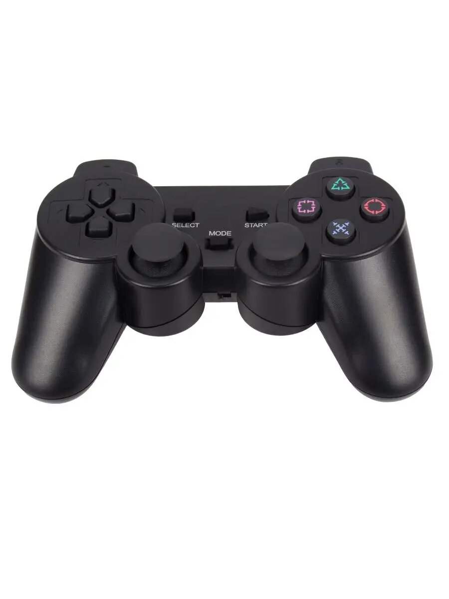 Беспроводной джойстик/геймпад для PS1/PS2/PS3/PC/Android/TV, черный — фото 1