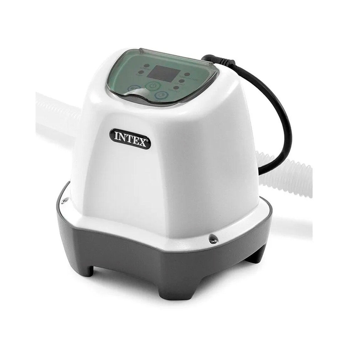 Хлоргенератор Intex 26662 для бассейна объёмом до 8,327 куб. м, хлор 2 гр./ ч, бело-серый