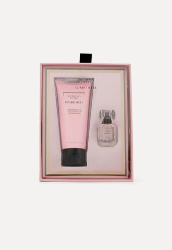 Изображение товара Набор подарочный женский VICTORIA'S SECRET Bombshell Парфюмерная вода-миниатюра 7.5 мл и лосьон для тела 100 мл
