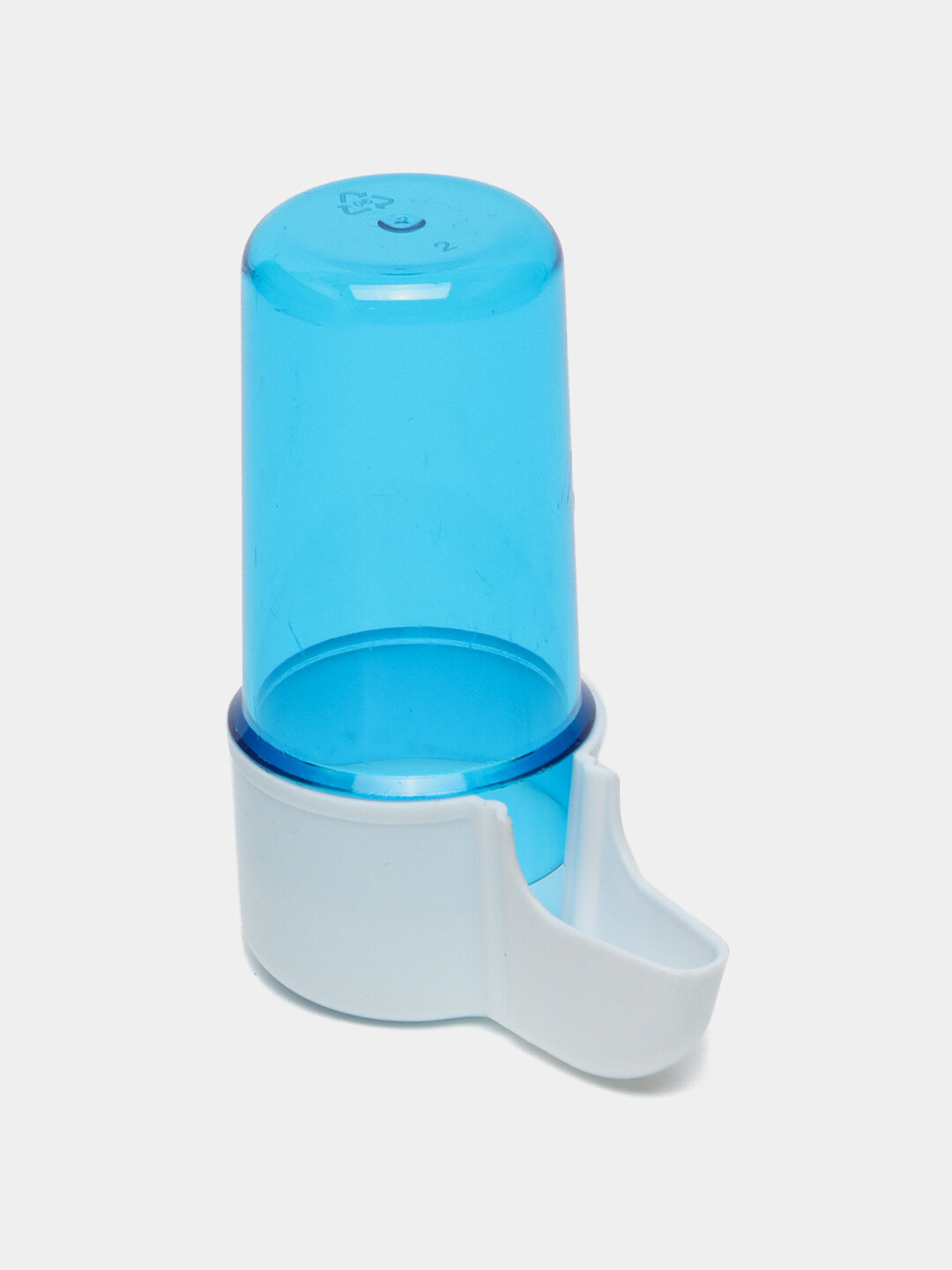 Поилка ZOO PLAST, для домашних птиц, узкий носик, пластик, 70мл — фото 1