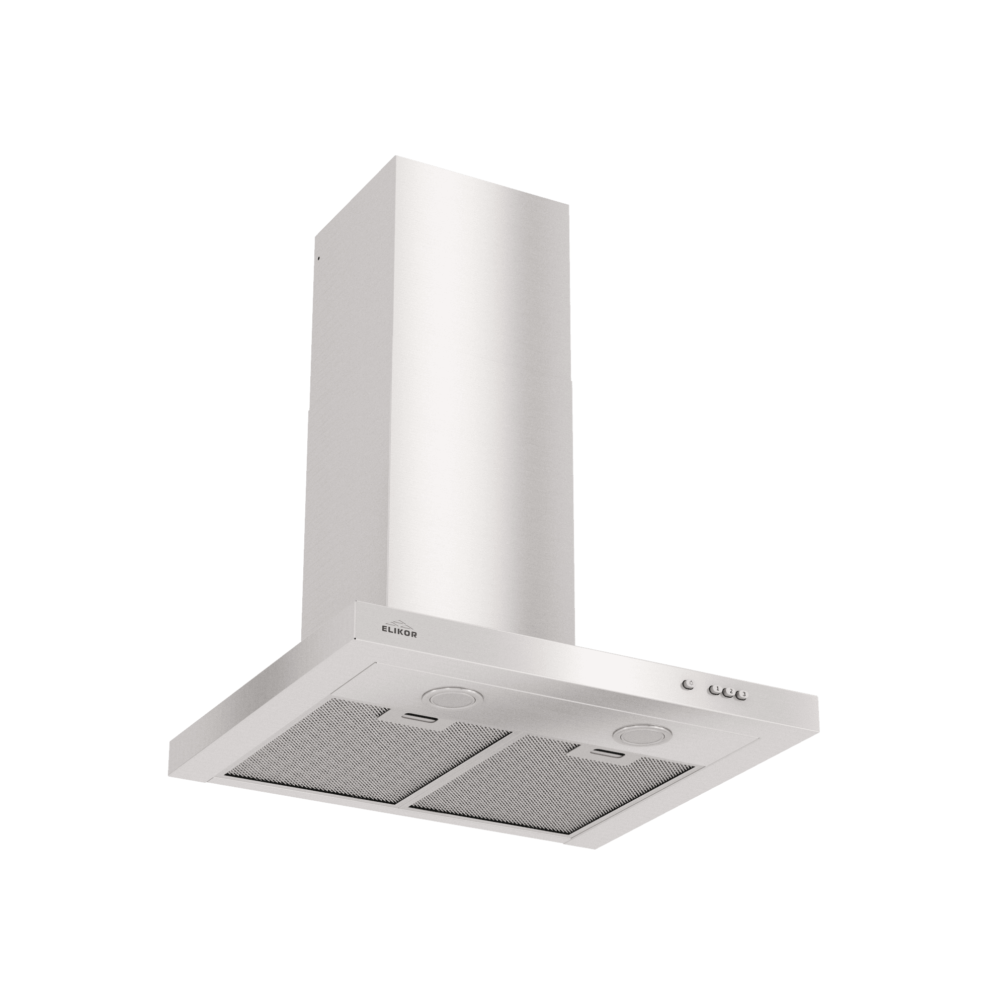 Кухонная вытяжка Elikor: ELIKOR Квадра 60Н-430-К3Д, нержавеющая сталь