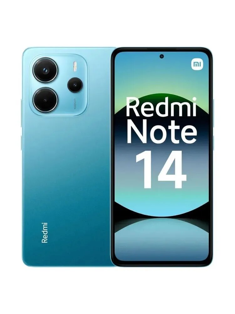 Xiaomi Смартфон Xiaomi Redmi Note 14 Global, 6\128 ГБ, 6.67" AMOLED, 120Гц — фото 1