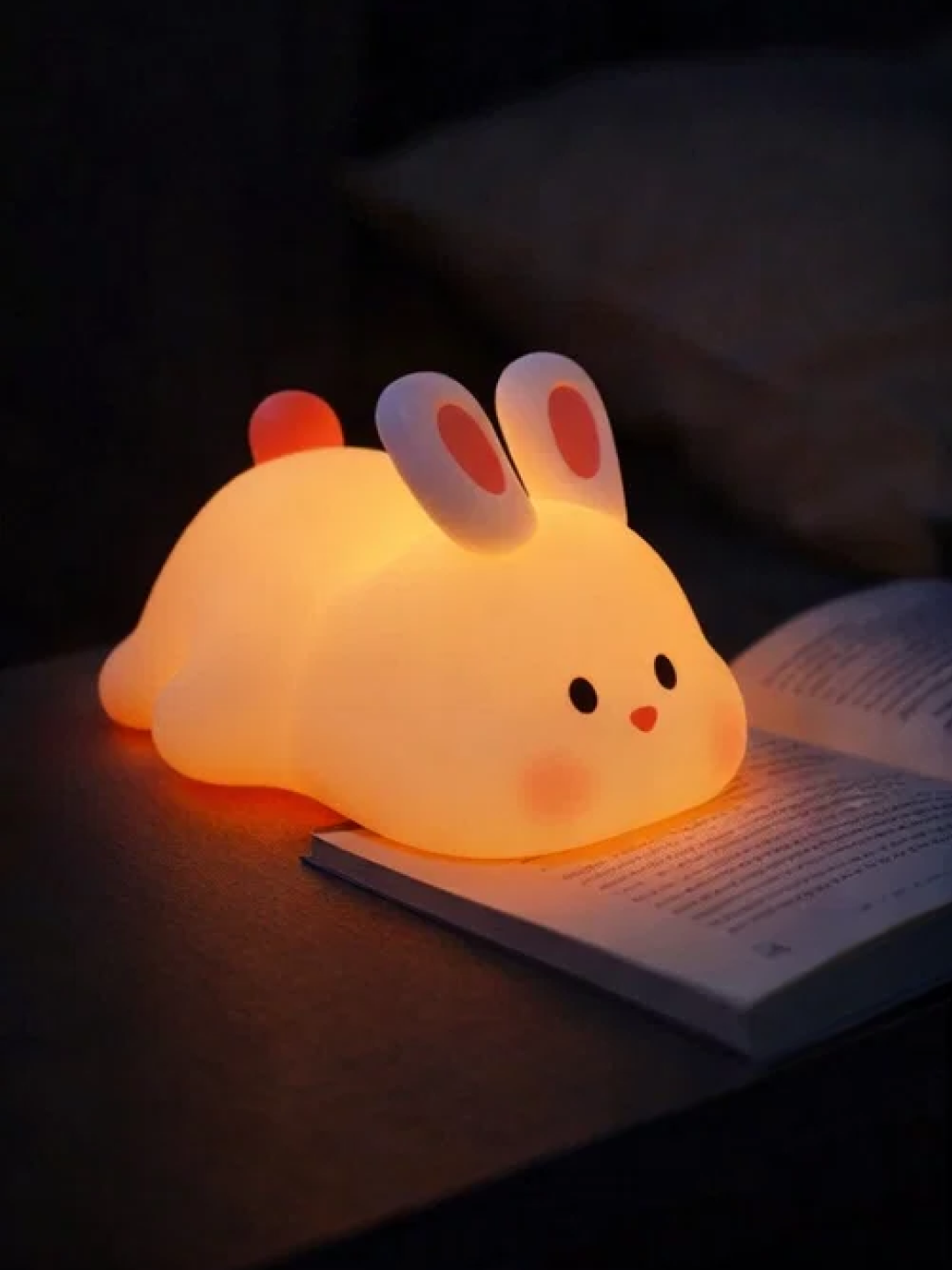 Ночник-игрушка Hoco HX16, силиконовый, для малышей, безопасный — фото 1