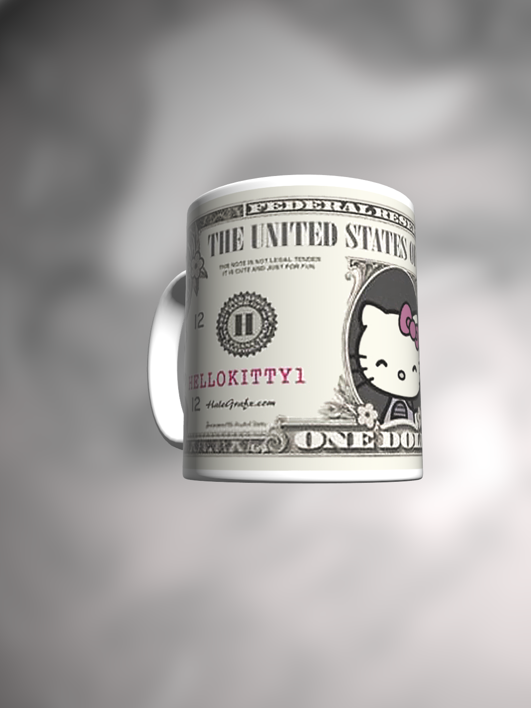Кружка Hello Kitty доллар Хеллоу Китти Хелоу Кити — фото 1
