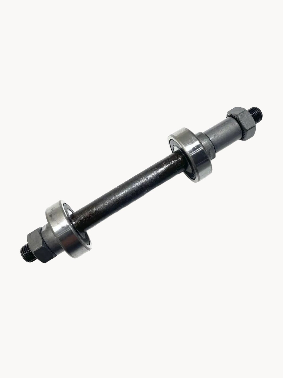 Задняя ось велосипедная 3/8*145, под эксцентрик, с промышленным подшипником, подшипник 6000 / Втулка задняя для велосипеда / Запчасти