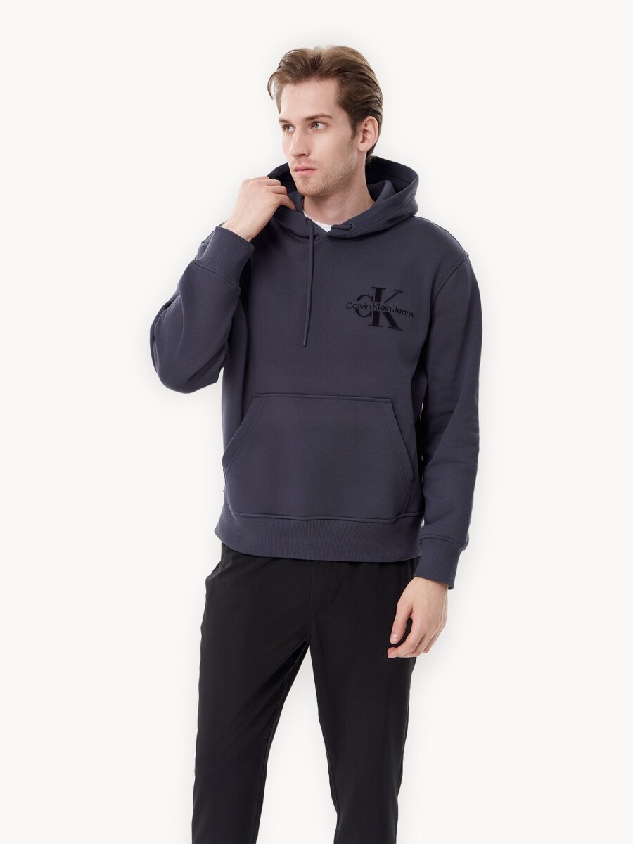 Толстовка Calvin Klein Jeans, размер XL, , черный