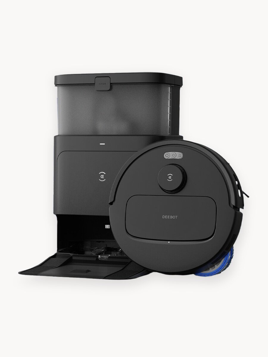 Робот-пылесос Ecovacs N30 Pro OMNI, влажная и сухая уборка, с функцией самоочистки