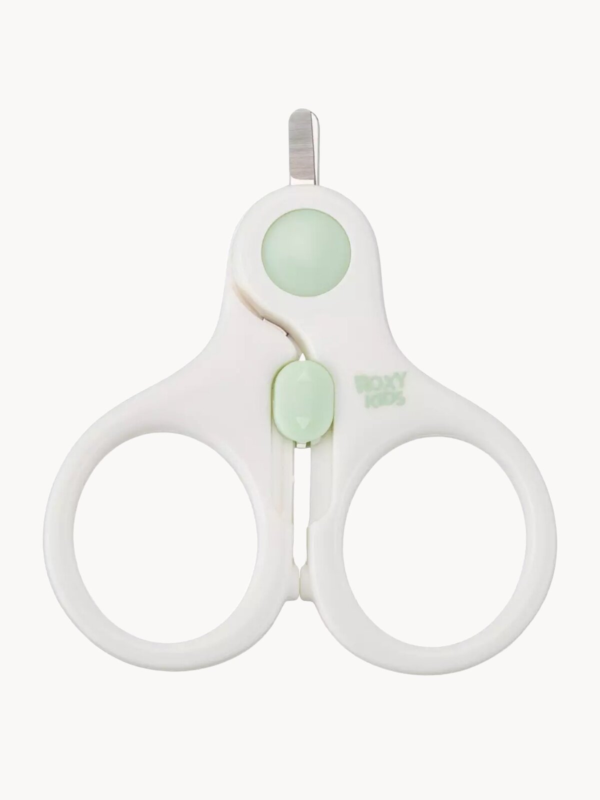 Ножницы для новорожденных безопасные закругленные 0+