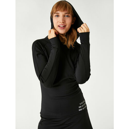 фото Худи koton, размер xs, черный