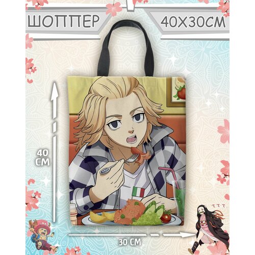 фото Сумка шоппер meito, белый