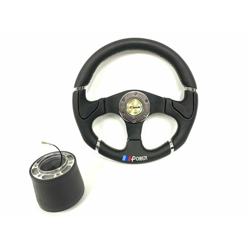 Спортивный руль с адаптером на ВАЗ 2101,2102,2103,2104,2105,2106,2107