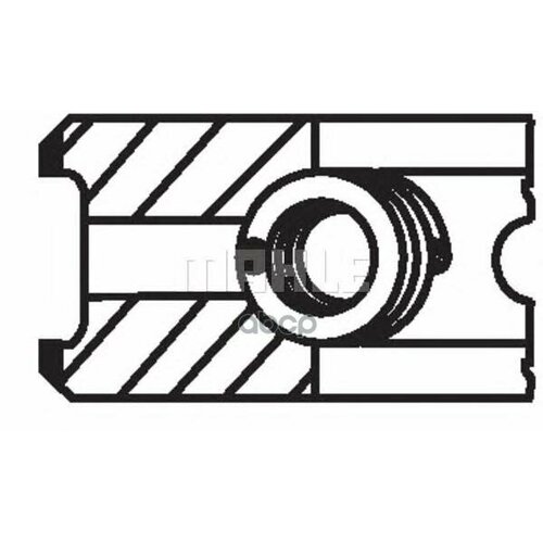 Колец Поршневых Комплект Mahle/Knecht арт. 00146V2