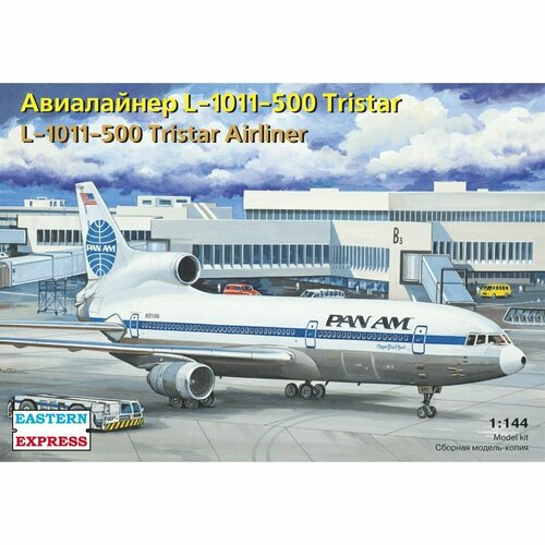 Восточный Экспресс Сборная модель Авиалайнер L-1011-500 Tristar, 1/144 восточный экспресс supermarine s 6b 1 72 модель для сборки