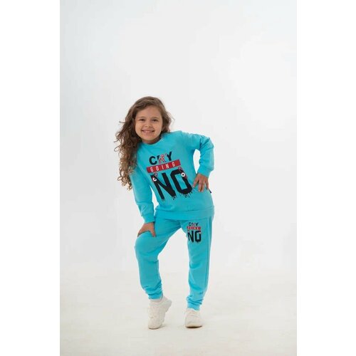 фото Костюм , размер 3, голубой y tro