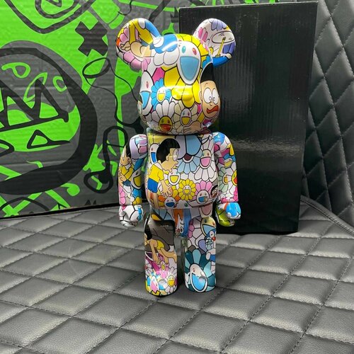 Игрушка Bearbrick Такаси Мураками 28 см