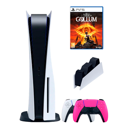 PS5 (ПС5) Игровая приставка Sony PlayStation 5 ( 3-я ревизия) + 2-й геймпад(камуфляж) + зарядное + Gollum