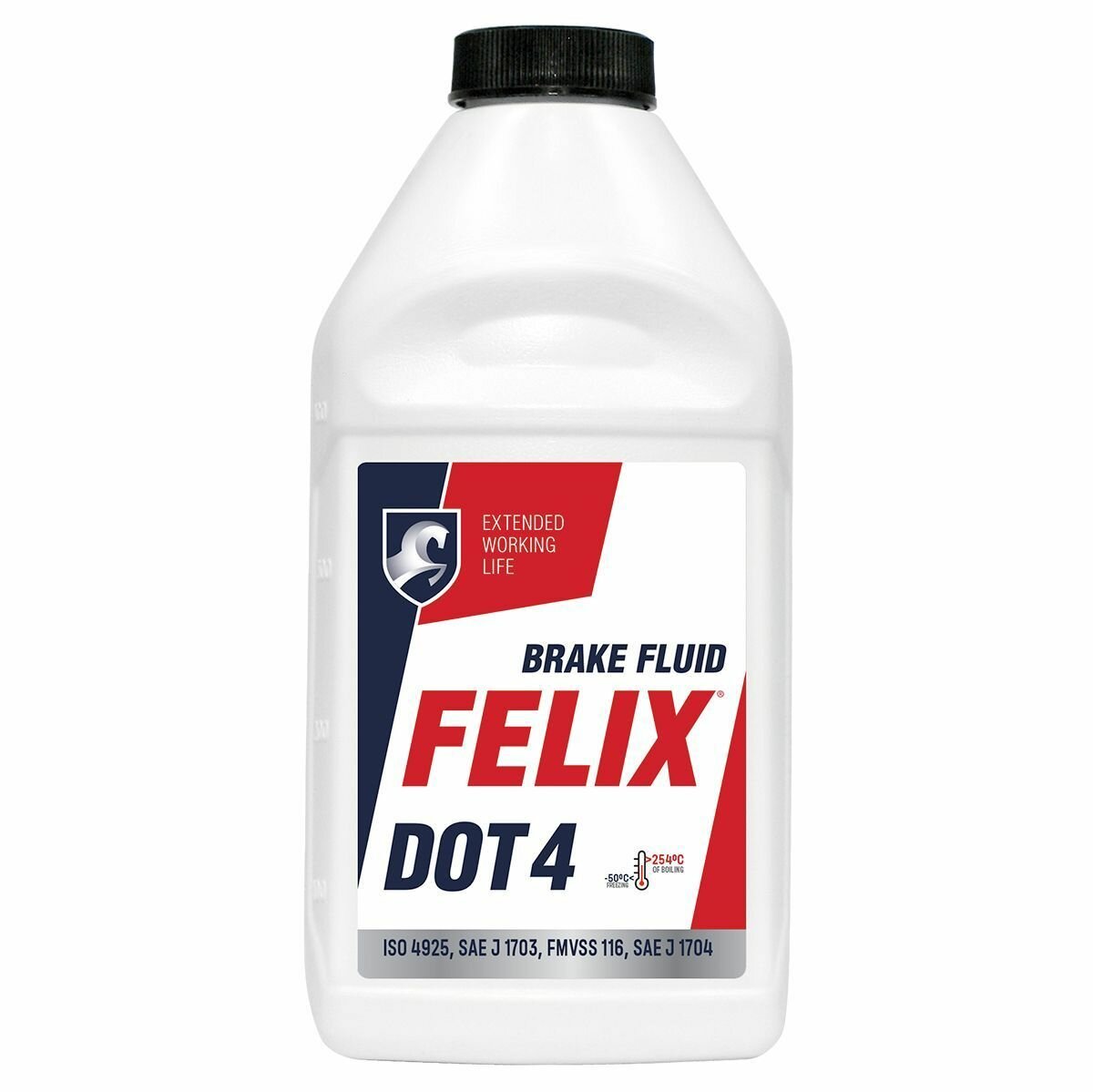 Жидкость тормозная DOT-4 FELIX 455гр