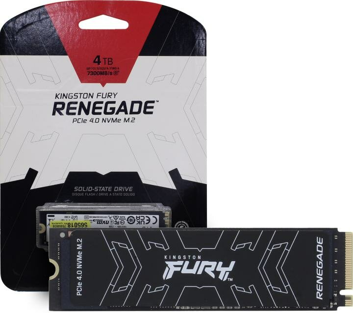 SSD накопитель Kingston Fury Renegade 4ТБ, M.2 2280, PCI-E 4.0 x4, NVMe - фото №19