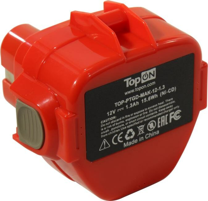 Батарея аккумуляторная TopON TOP-PTGD-MAK-12-1.3 12В 1.3Ач NiCd (102077) - фото №10