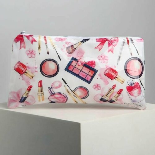 фото Косметичка 21х11, розовый promarket