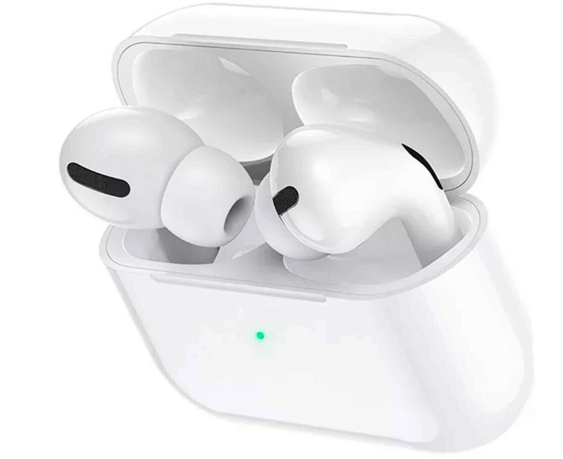 Наушники беспроводные Bluetooth Hoco EW04 Plus true wireless stereo, белые — фото 1