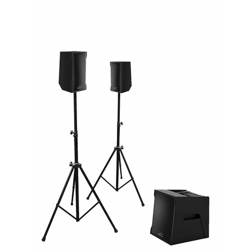 SOLTON Lucky Mix Комплект интегрированный в сабвуфер микшерный пульт - 3 микр 1 стерео канал 2-х полосн 20942700₽