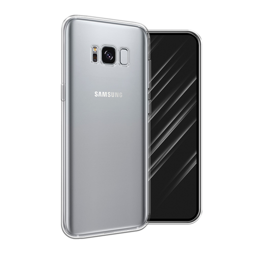 Силиконовый чехол на Samsung Galaxy S8 / Самсунг Галакси S8, прозрачный