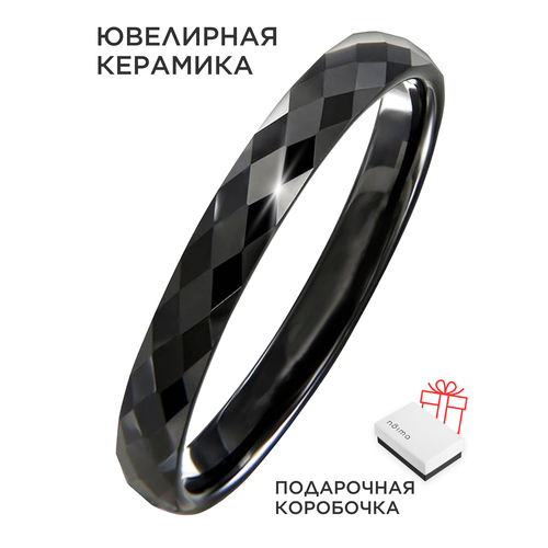 фото Кольцо noima, размер 19, черный