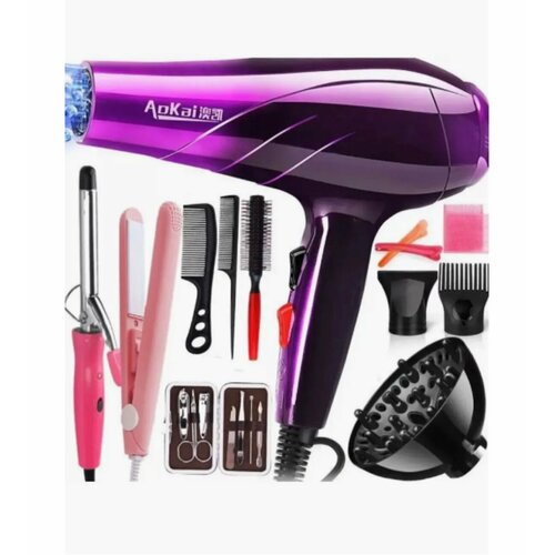 Набор для укладки волос фен для волос Aokai 118000₽