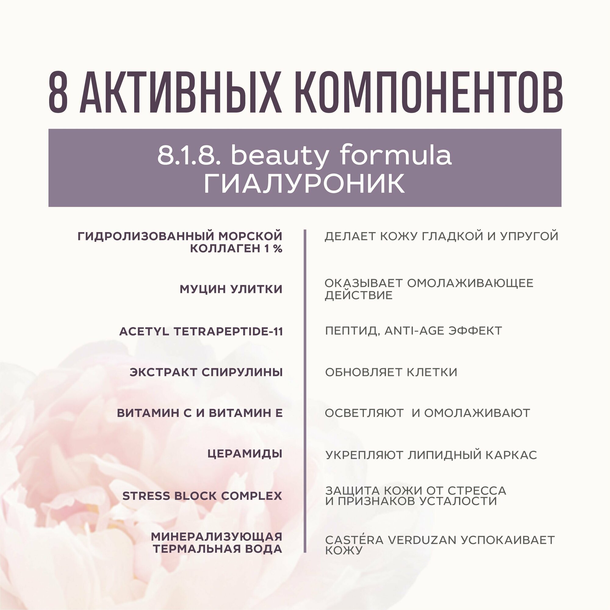 Патчи гидрогелевые с гидролизованным морским коллагеном Collagen Estiqe 8.1.8 Beauty formula банка 60шт Guangzhou Yunmei Cosmetics Co. - фото №8