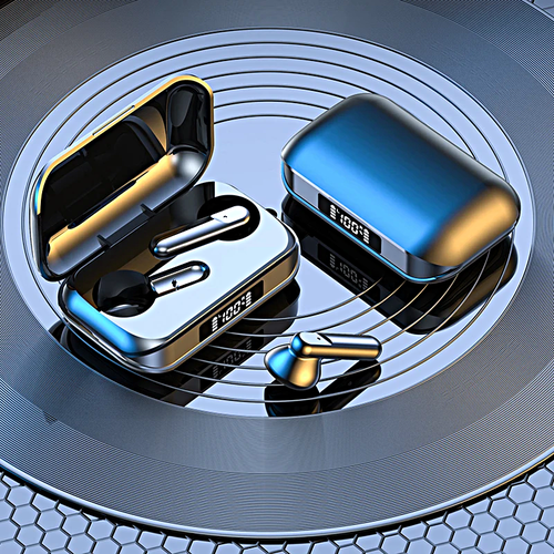 Беспроводные TWS наушники K70 Игровые наушники с микрофоном LED дисплей Bluetooth 53 Сенсорное управление Зарядный кейс Черный 1490₽