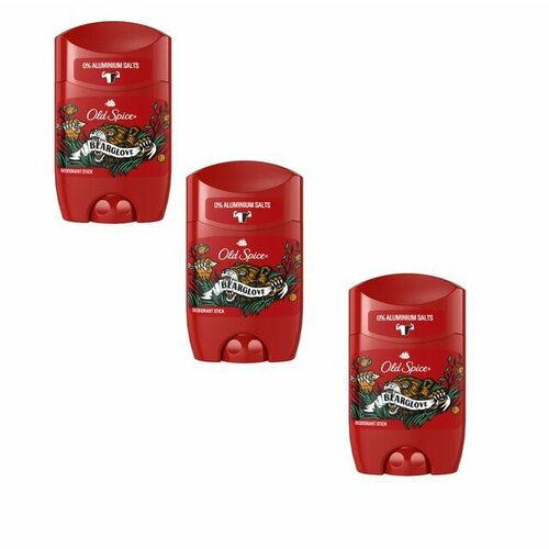 дезодорант old spice bearglove 150 мл Old Spice део-стик Bearglove, 50мл, 3 уп