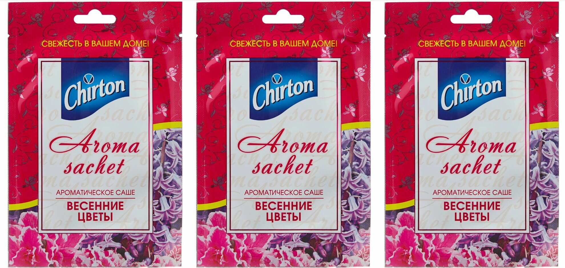 Chirton Саше ароматическое Aroma sachet Весенние Цветы 15 гр 3 шт