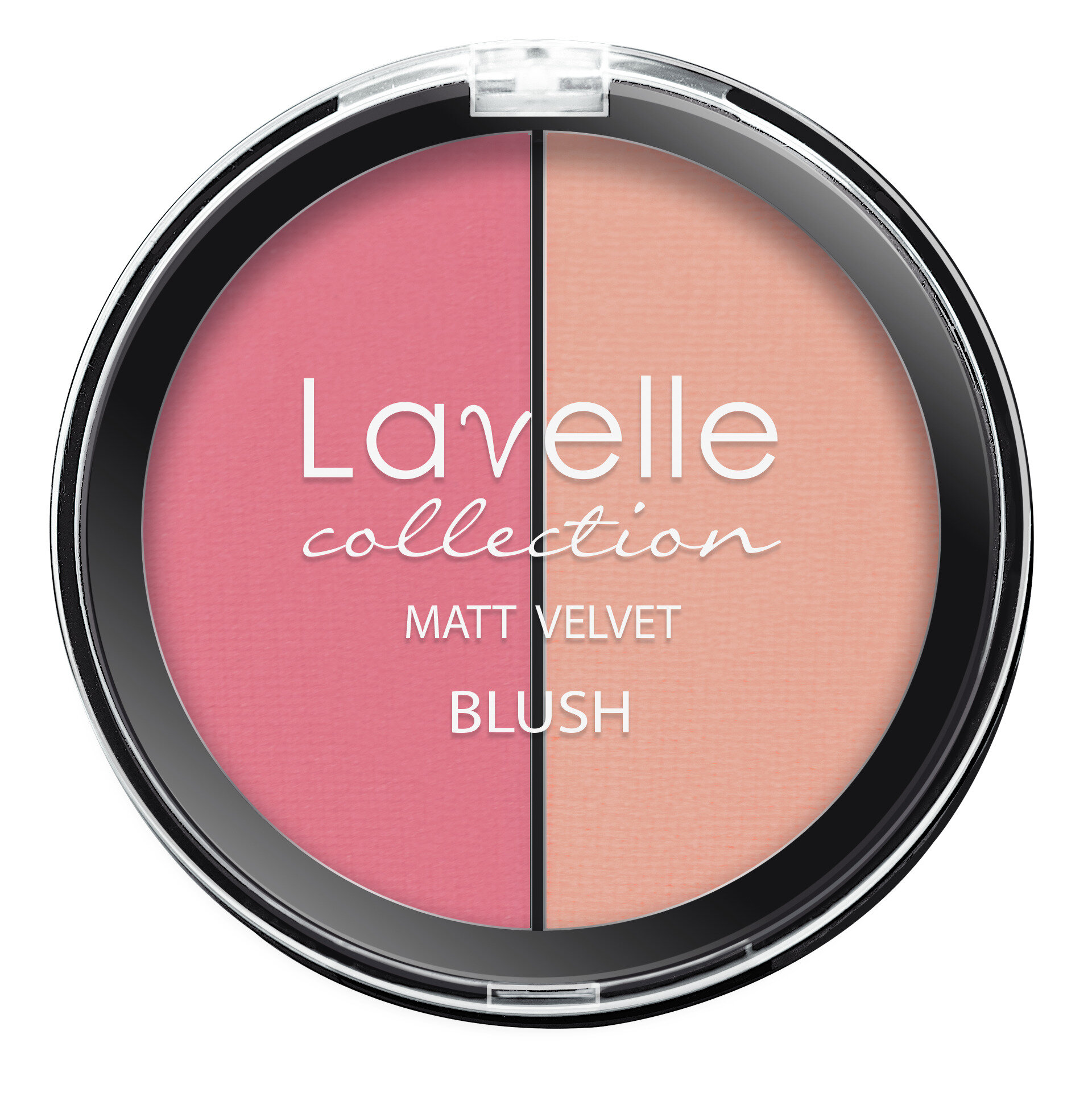 Lavelle Collection румяна для лица BL-09 2-цветные компактные тон 01 розовый 34,5г