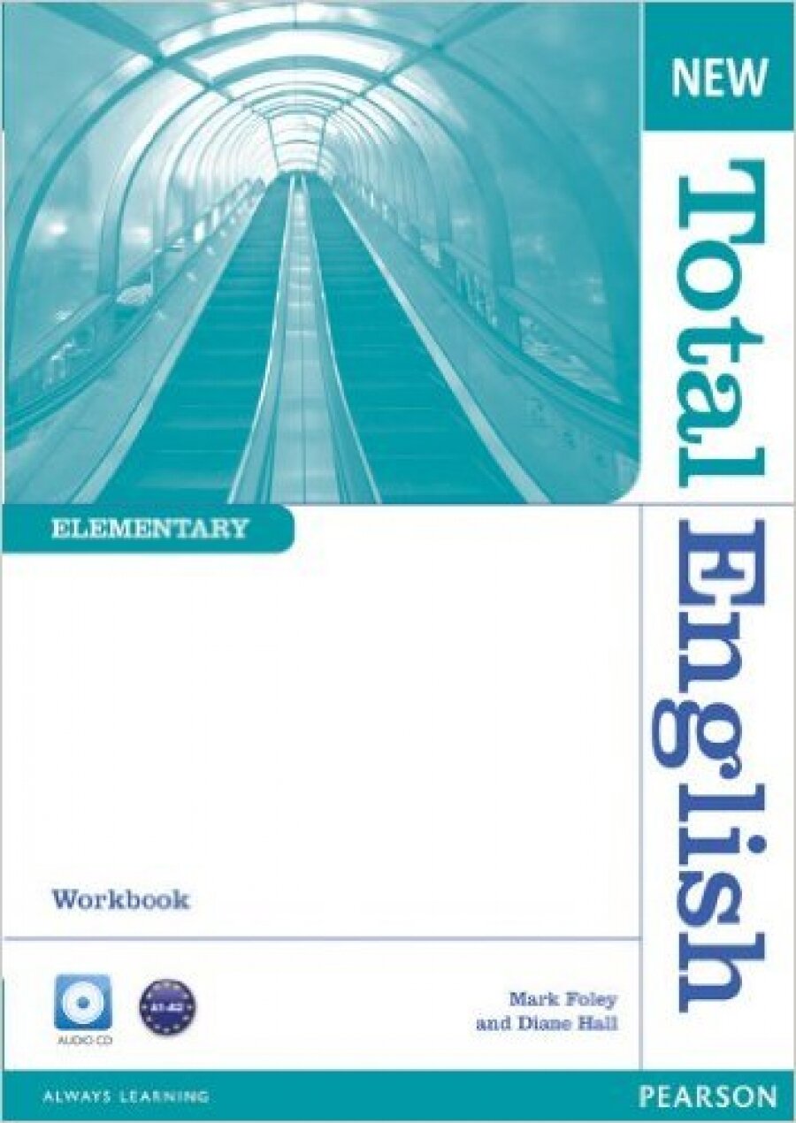 New Total English Elementary Workbook (without Key) and Audio CD