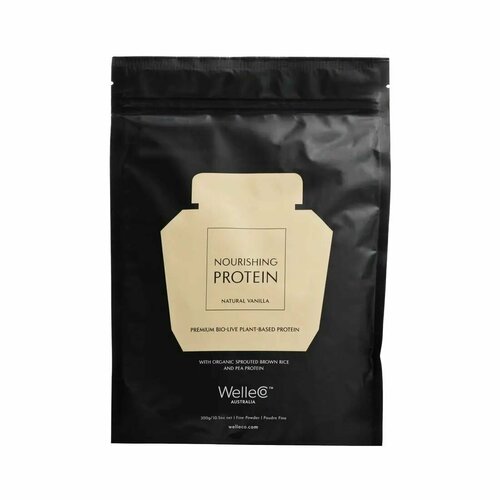 WelleCo Питательный протеиновый ванильный пакет 300г