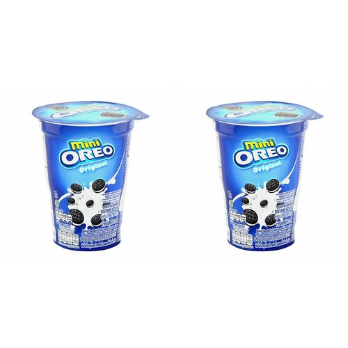 Oreo Печенье мини с кремом Оригинал, 61,3 г, 2 шт