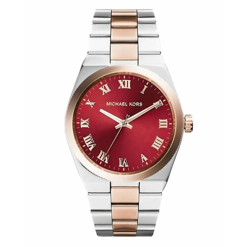 Наручные часы MICHAEL KORS MK6114, красный, серебряный