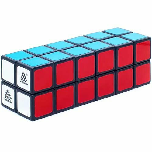 Кубик рубика / 2x2x6 II Cuboid Черный / Игра головоломка