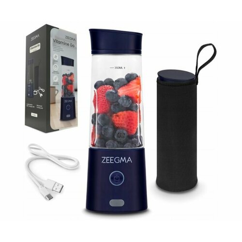 Портативный блендер Zeegma Vitamine Go USB 300 Вт синий 1141600₽