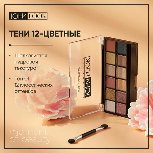 Тени 12-ти цветные 328₽