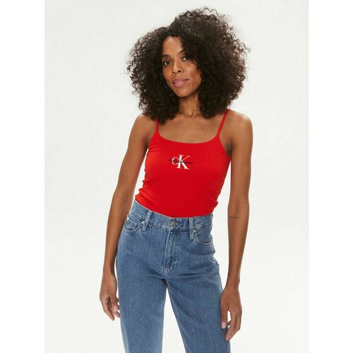 фото Топ calvin klein jeans, размер xs [int], красный
