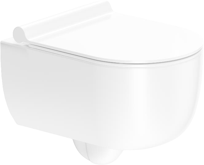 фото Унитаз подвесной Damixa Scandinavian Pure DX36C1701SC с микролифтом, безободковый