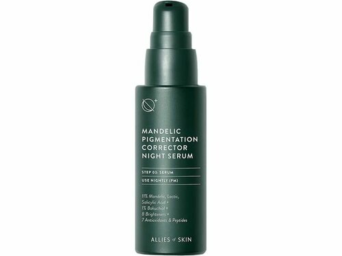 Миндальная ночная сыворотка против пигментации Allies of Skin Mandelic Pigmentation Corrector Night Serum