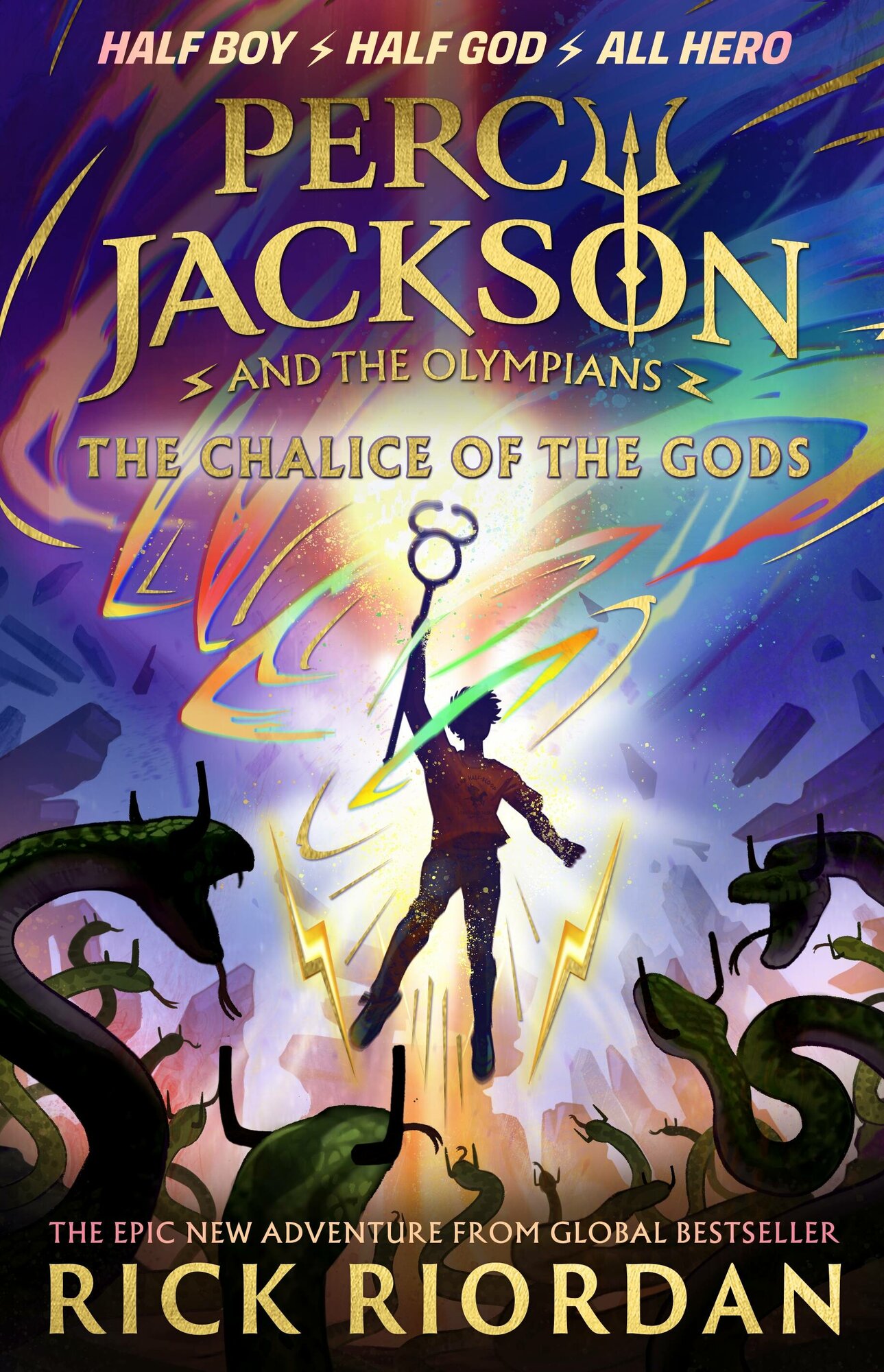 Rick Riordan. Percy Jackson and the Olympians: The Chalice of the Gods (Rick Riordan) Перси Джексон и Олимпийцы: Чаша богов (Рик Риордан) /Книги на - фото №1