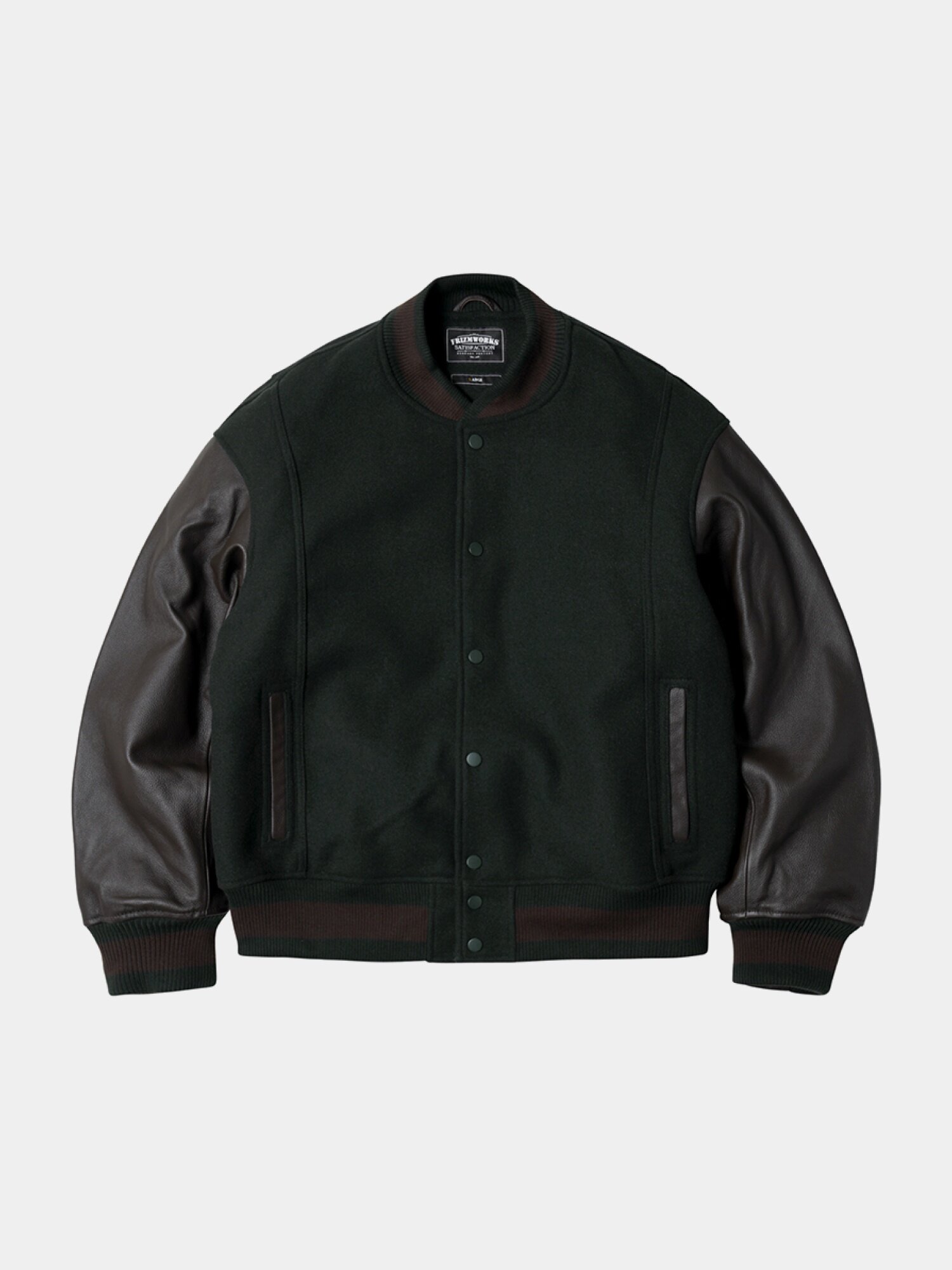 Бомбер FrizmWORKS Cowhide Leather Varsity