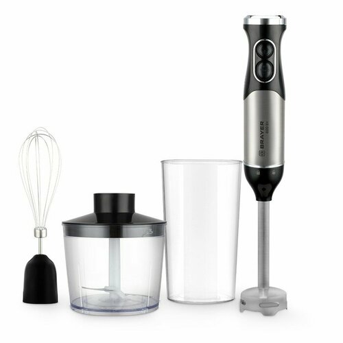 BRAYER Блендер BRAYER 1253BR погружной 800 Вт 07 л 5 скоростей режим турбо чёрный 826800₽