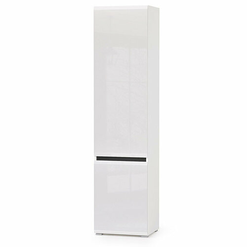 Сидней 13200 Шкаф цвет корпус белыйчёрныйфасады МДФ белый глянец 13330₽