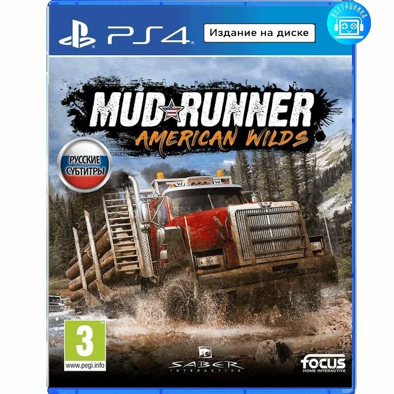 Игра Spintires: MudRunner American Wilds (PS4) Русские субтитры