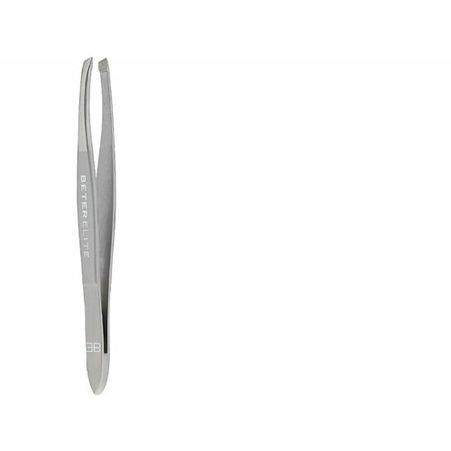 Пинцет для бровей Beter ELITE Satin and chromeplated finished tweezers slanted tip 1780₽